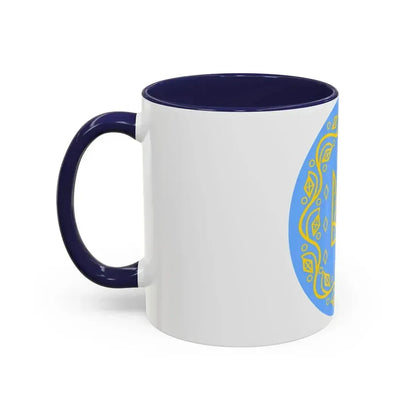 Coat of arms of Ukrainian People's Republic 2 - Accent Coffee Mug - Go Mug Yourself