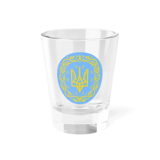 Coat of arms of Ukrainian People's Republic 2 - Shot Glass 1.5oz 1.5oz - Go Mug Yourself