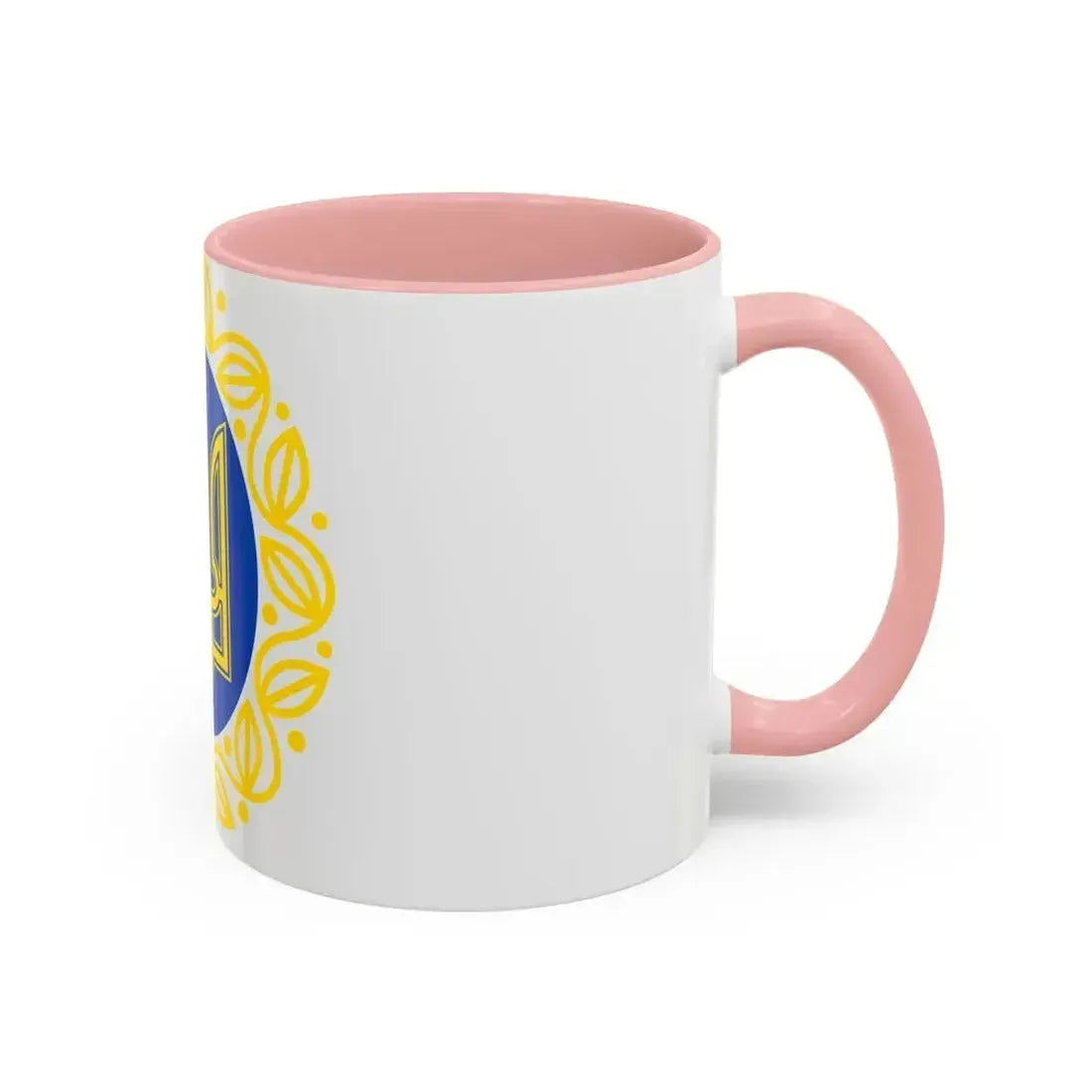 Coat of arms of Ukrainian People's Republic - Accent Coffee Mug - Go Mug Yourself