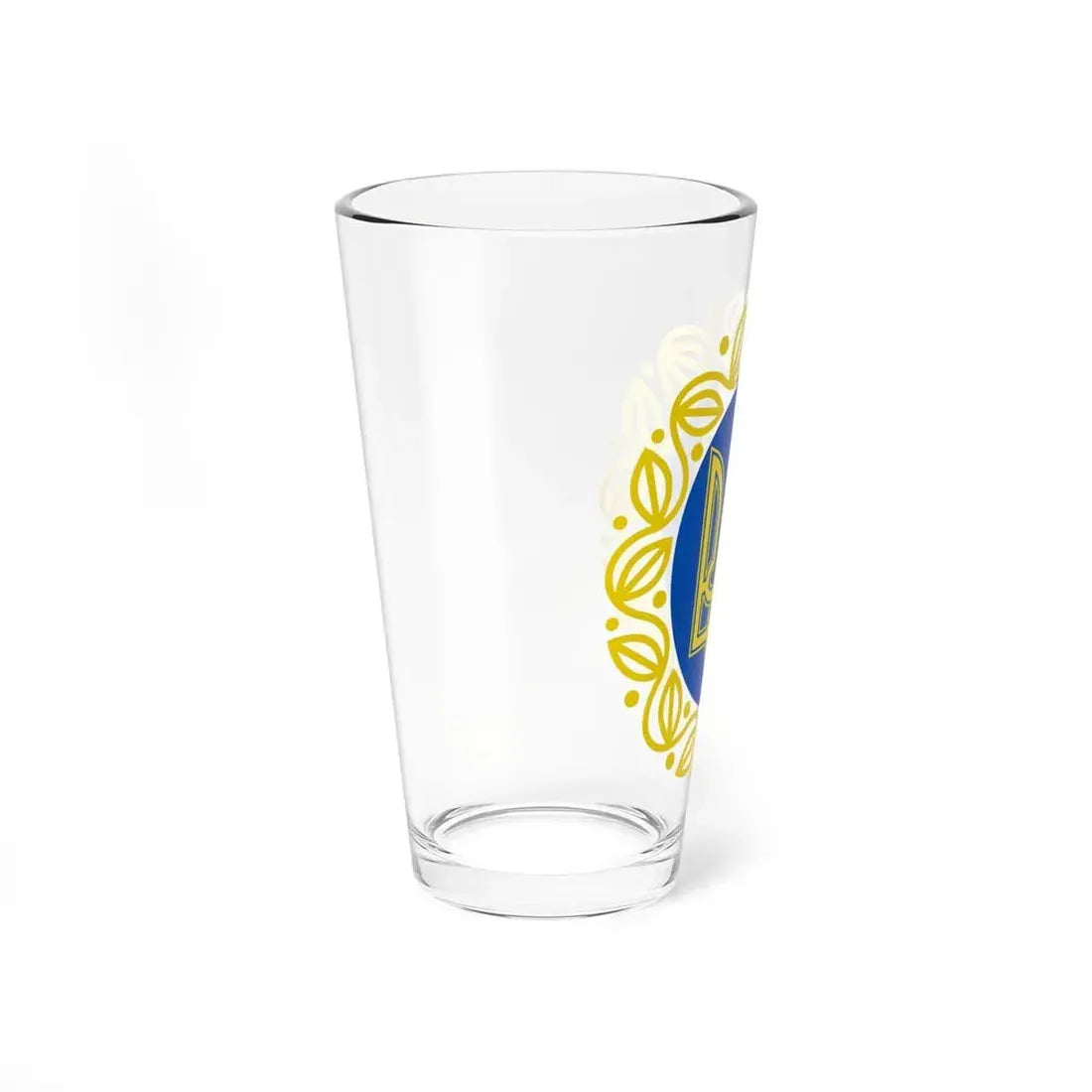 Coat of arms of Ukrainian People's Republic - Pint Glass 16oz - Go Mug Yourself