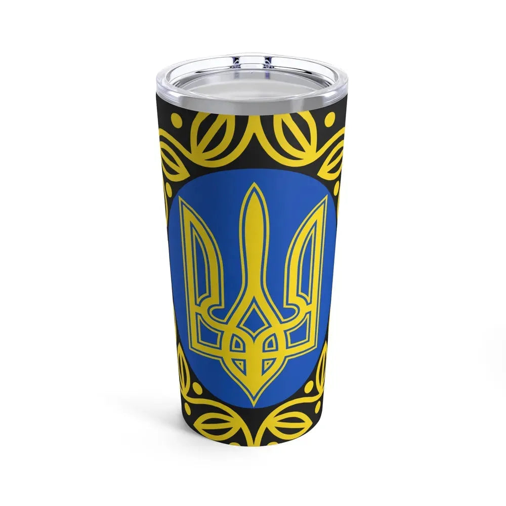Coat of arms of Ukrainian People's Republic - Tumbler 20oz 20oz - Go Mug Yourself