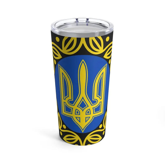 Coat of arms of Ukrainian People's Republic - Tumbler 20oz 20oz - Go Mug Yourself