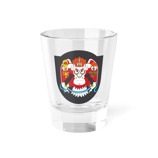 Coat of arms of Ulaanbaatar (Mongolia) (Coat of Arms) Shot Glass 1.5oz 1.5oz - Go Mug Yourself
