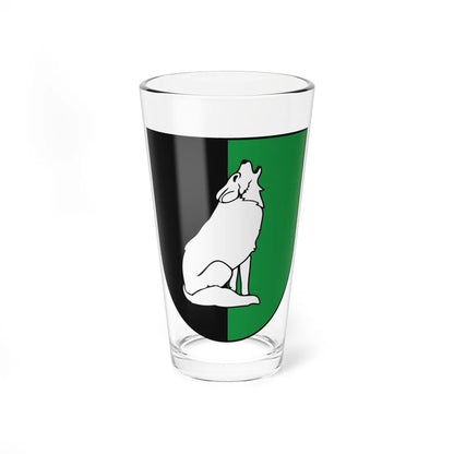 Coat of Arms of Ulič (Slovakia) (Coat of Arms) Pint Glass 16oz 16oz - Go Mug Yourself
