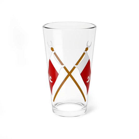 Coat of Arms of Umm Al Quwain (United Arab Emirates) (Coat of Arms) Pint Glass 16oz 16oz - Go Mug Yourself