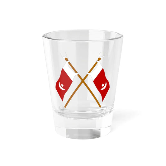 Coat of Arms of Umm Al Quwain (United Arab Emirates) (Coat of Arms) Shot Glass 1.5oz 1.5oz - Go Mug Yourself