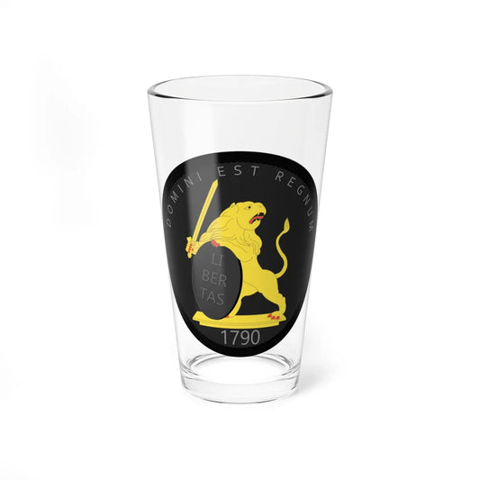 Coat of arms of United Belgian States (Belgium) (Coat of Arms) Pint Glass 16oz 16oz - Go Mug Yourself