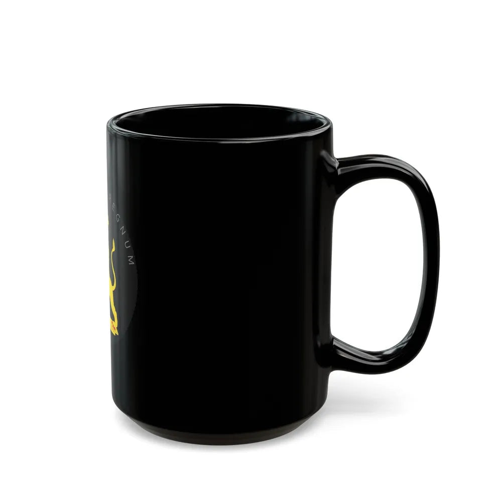 Coat of arms of United Belgian States - Black Coffee Mug-Go Mug Yourself