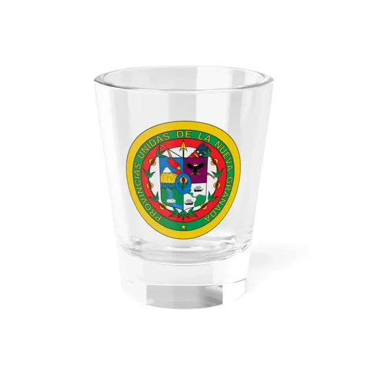 Coat of arms of United Provinces of New Granada 2 - Shot Glass 1.5oz 1.5oz - Go Mug Yourself