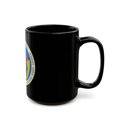 Coat of arms of United Provinces of New Granada - Black Coffee Mug-Go Mug Yourself