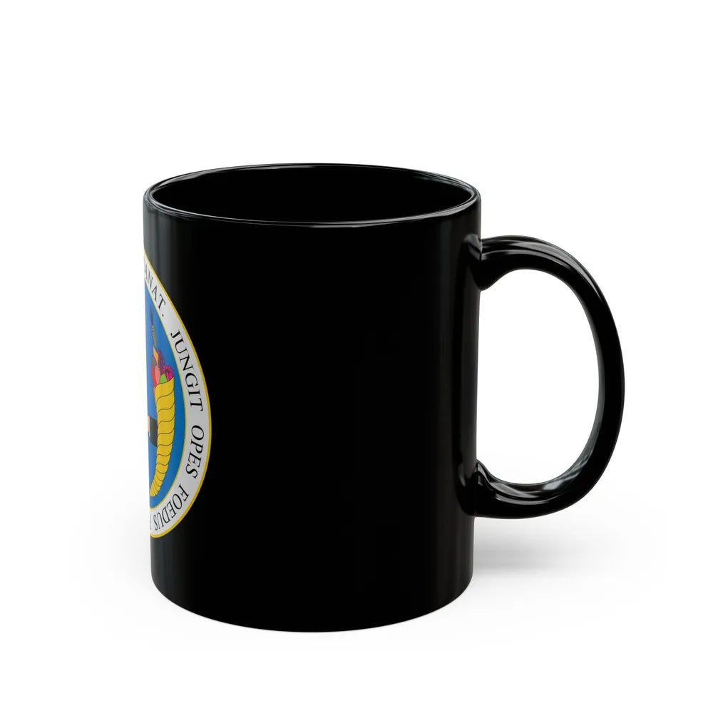 Coat of arms of United Provinces of New Granada - Black Coffee Mug-Go Mug Yourself