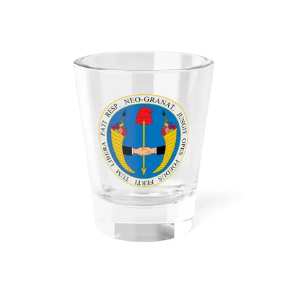 Coat of arms of United Provinces of New Granada - Shot Glass 1.5oz 1.5oz - Go Mug Yourself