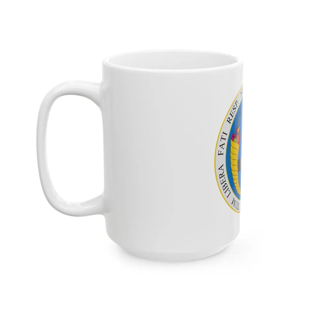 Coat of arms of United Provinces of New Granada - White Coffee Mug-Go Mug Yourself