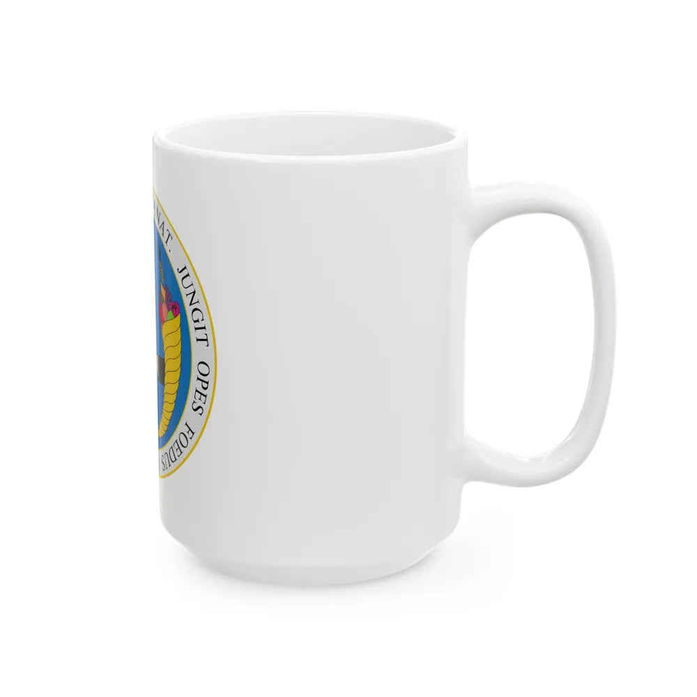 Coat of arms of United Provinces of New Granada - White Coffee Mug-Go Mug Yourself