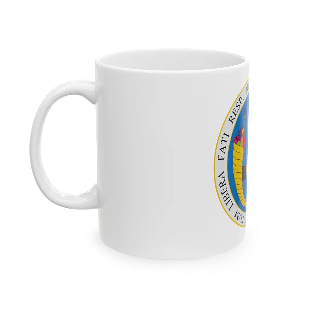 Coat of arms of United Provinces of New Granada - White Coffee Mug-Go Mug Yourself