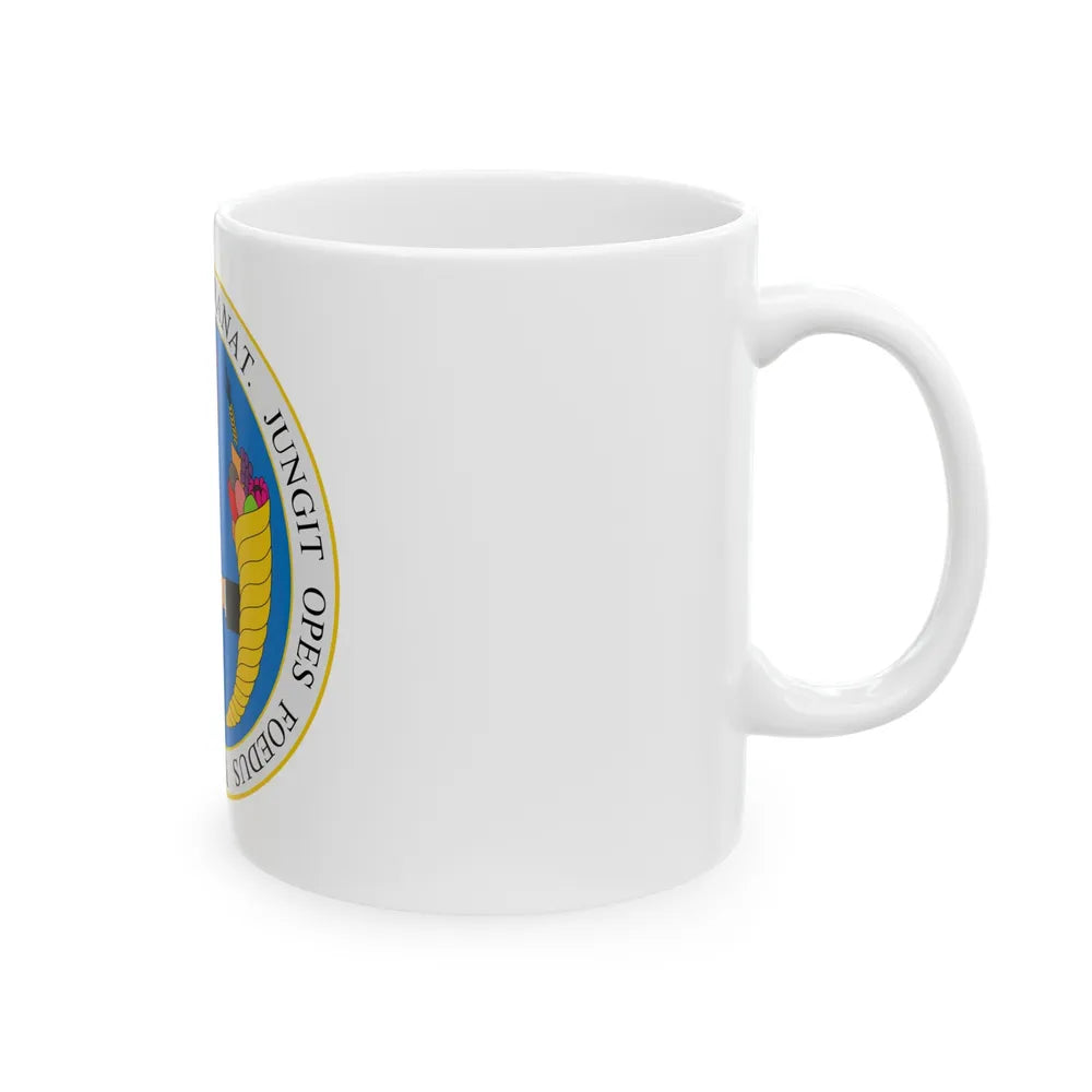 Coat of arms of United Provinces of New Granada - White Coffee Mug-Go Mug Yourself