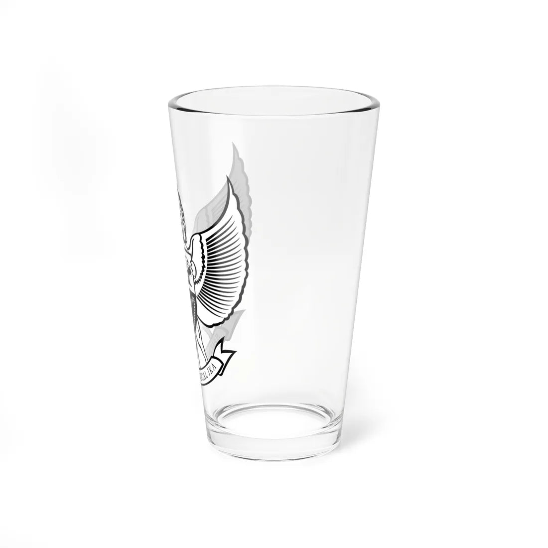 Coat of arms of United States of Indonesia (Indonesia) (Coat of Arms) Pint Glass 16oz - Go Mug Yourself