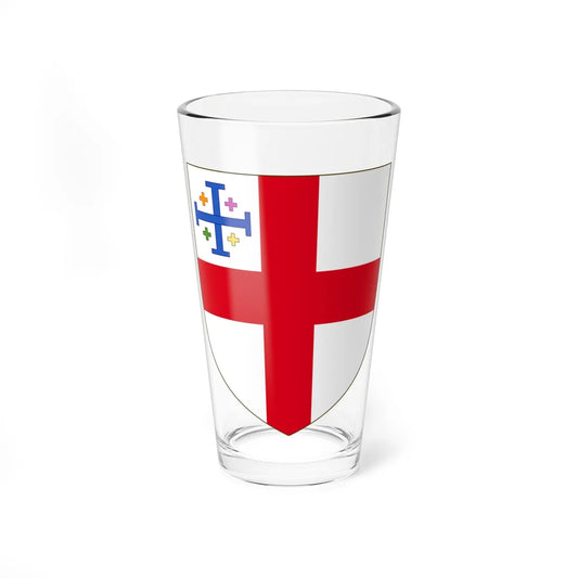 Coat of arms of Universal Anglican Interspiritual Church (United Kingdom) (Coat of Arms) Pint Glass 16oz 16oz - Go Mug Yourself