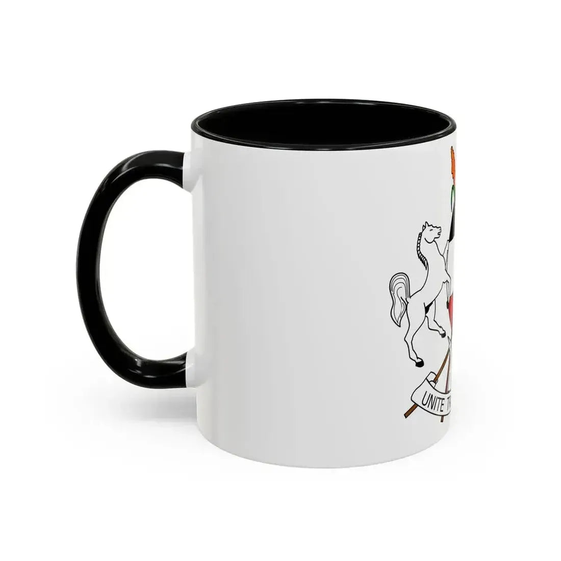Coat of arms of Upper Volta (1967-1984) - Accent Coffee Mug - Go Mug Yourself