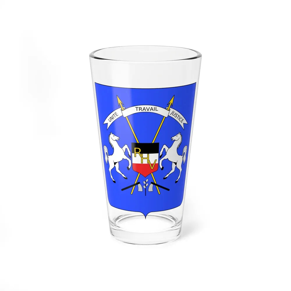 Coat of arms of Upper Volta - Pint Glass 16oz-16oz-Go Mug Yourself