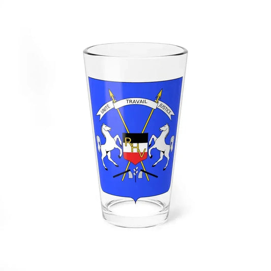 Coat of arms of Upper Volta - Pint Glass 16oz 16oz - Go Mug Yourself