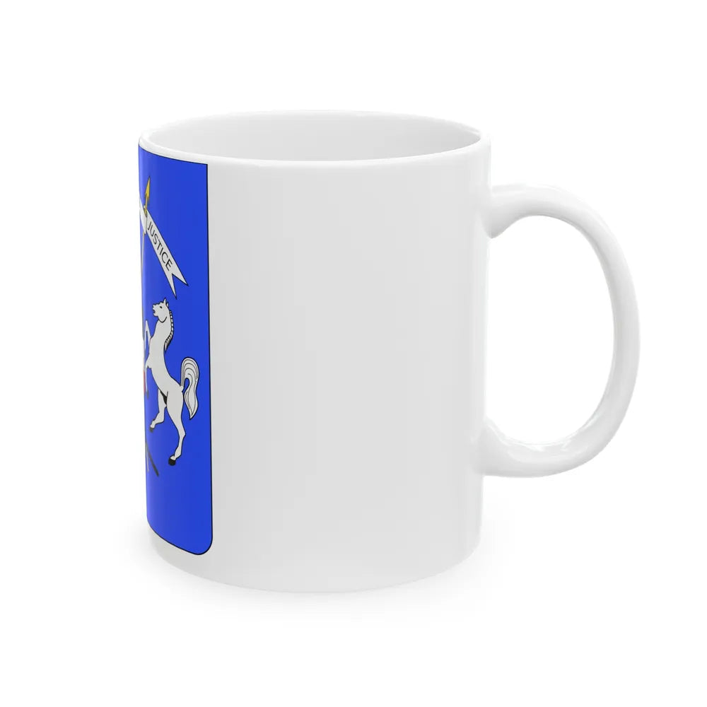 Coat of arms of Upper Volta - White Coffee Mug-Go Mug Yourself