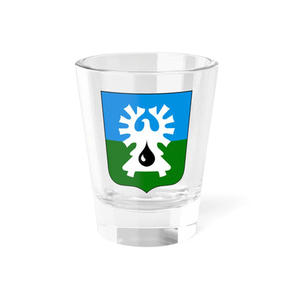 Coat of Arms of Uray (Russia) (Coat of Arms) Shot Glass 1.5oz 1.5oz - Go Mug Yourself