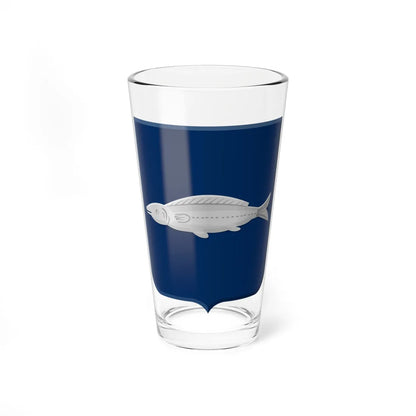 Coat of arms of Urk (Netherlands) (Coat of Arms) Pint Glass 16oz 16oz - Go Mug Yourself