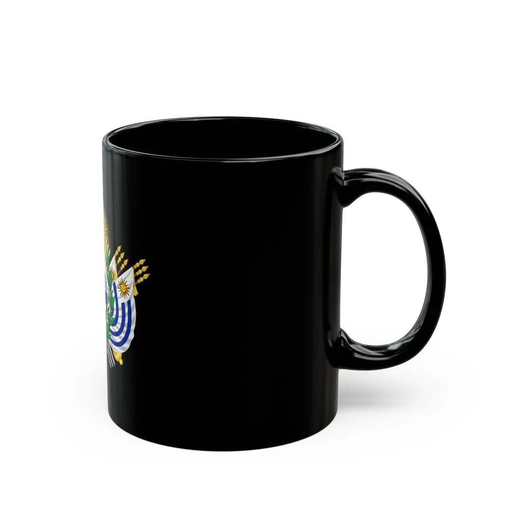 Coat of arms of Uruguay (1829-1908) - Black Coffee Mug-Go Mug Yourself