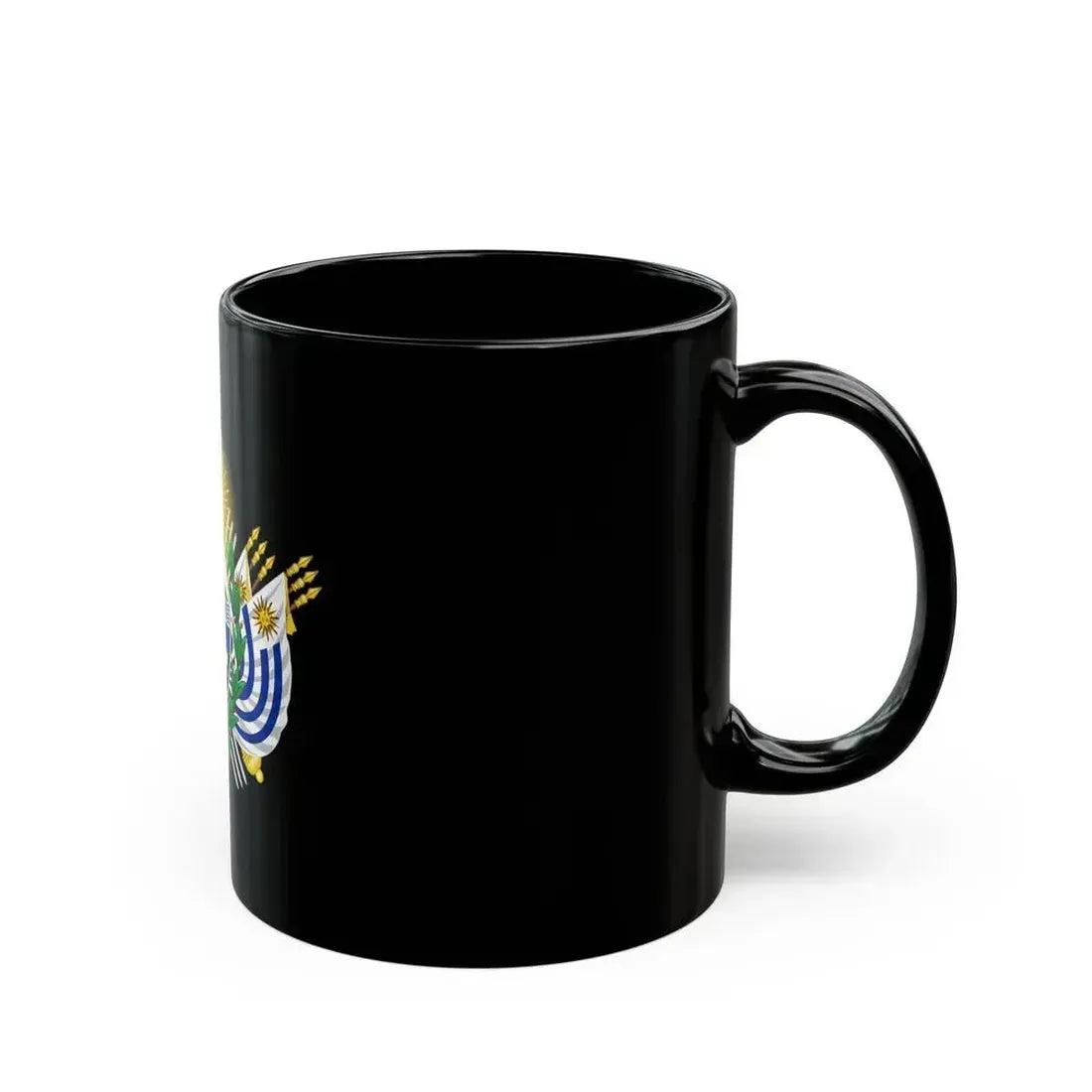 Coat of arms of Uruguay (1829-1908) - Black Coffee Mug - Go Mug Yourself
