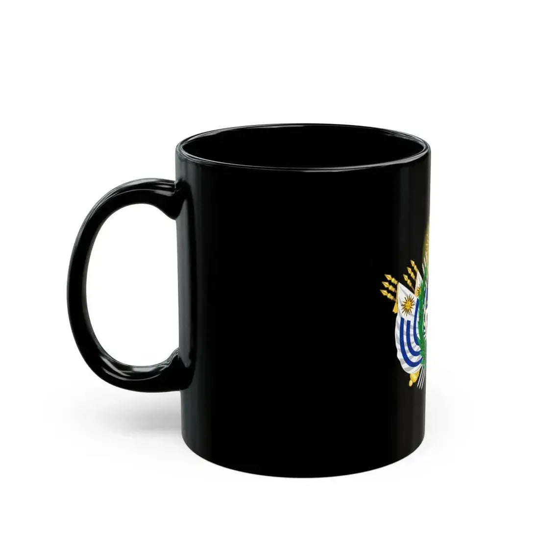 Coat of arms of Uruguay (1829-1908) - Black Coffee Mug - Go Mug Yourself