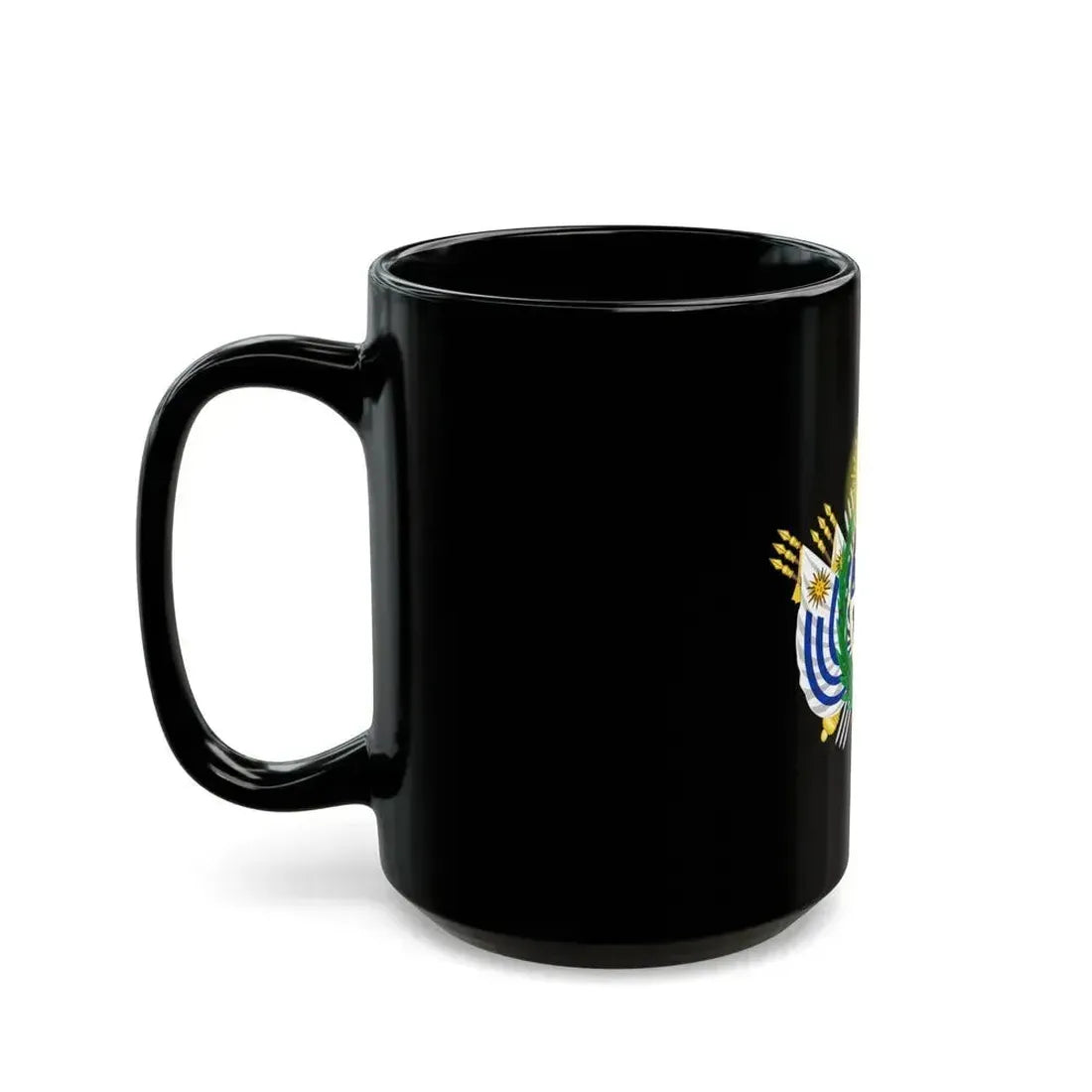 Coat of arms of Uruguay (1829-1908) - Black Coffee Mug - Go Mug Yourself