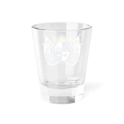 Coat of arms of Uruguay 1829-1908 (Uruguay) (Coat of Arms) Shot Glass 1.5oz - Go Mug Yourself