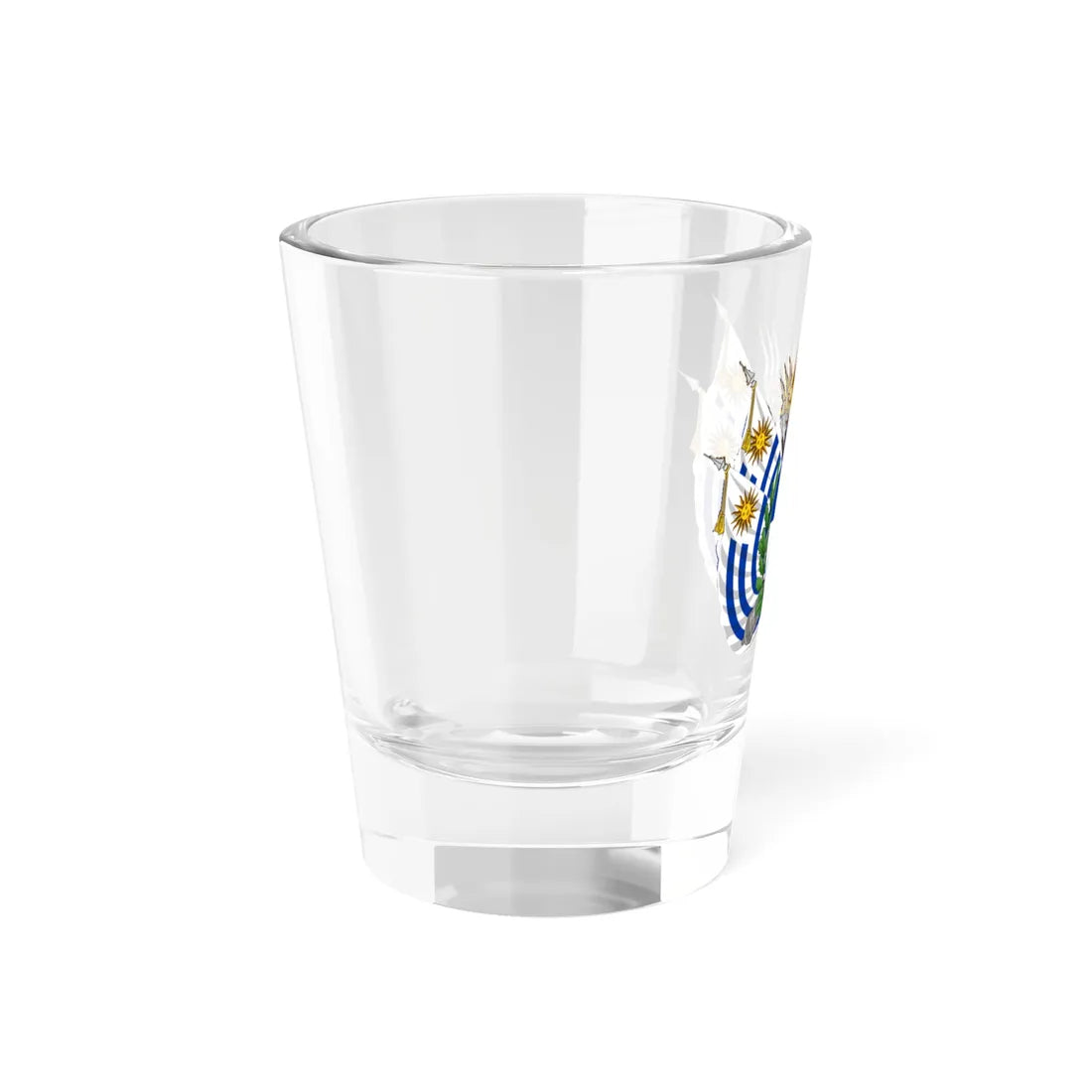 Coat of arms of Uruguay 1829-1908 (Uruguay) (Coat of Arms) Shot Glass 1.5oz - Go Mug Yourself