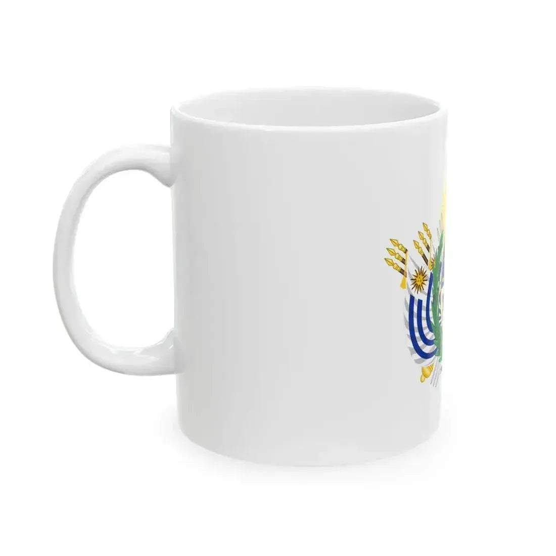 Coat of arms of Uruguay (1829-1908) - White Coffee Mug - Go Mug Yourself