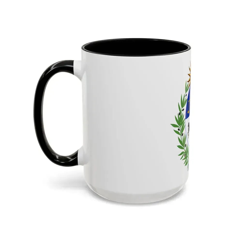 Coat of arms of Uruguay - Accent Coffee Mug - Go Mug Yourself