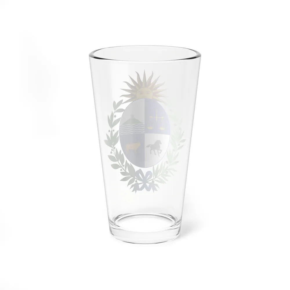 Coat of arms of Uruguay - Pint Glass 16oz-Go Mug Yourself