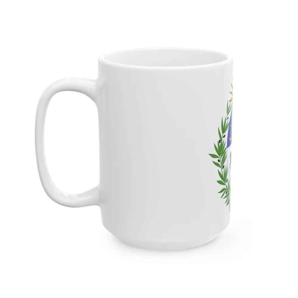 Coat of arms of Uruguay - White Coffee Mug-Go Mug Yourself