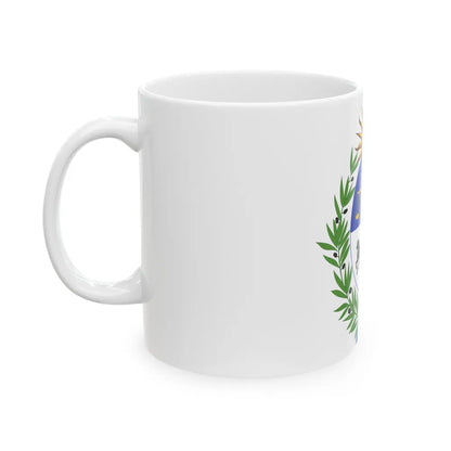 Coat of arms of Uruguay - White Coffee Mug-Go Mug Yourself