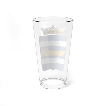 Coat of Arms of Uusimaa Province (Finland) (Coat of Arms) Pint Glass 16oz - Go Mug Yourself