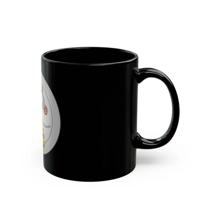 Coat of arms of Valdemar IV of Denmark - Black Coffee Mug-Go Mug Yourself