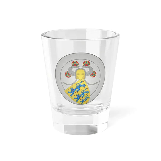 Coat of arms of Valdemar IV of Denmark - Shot Glass 1.5oz 1.5oz - Go Mug Yourself