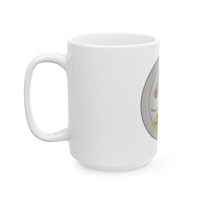 Coat of arms of Valdemar IV of Denmark - White Coffee Mug-Go Mug Yourself