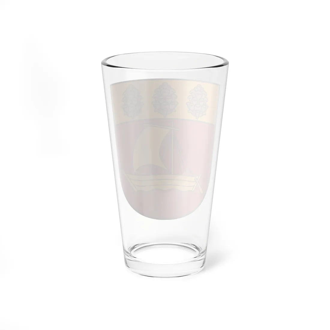 Coat of Arms of Valdemārpils (Latvia) (Coat of Arms) Pint Glass 16oz - Go Mug Yourself