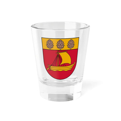 Coat of Arms of Valdemārpils (Latvia) (Coat of Arms) Shot Glass 1.5oz 1.5oz - Go Mug Yourself