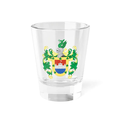 Coat of Arms of Valdivia Chile (Chile) (Coat of Arms) Shot Glass 1.5oz 1.5oz - Go Mug Yourself
