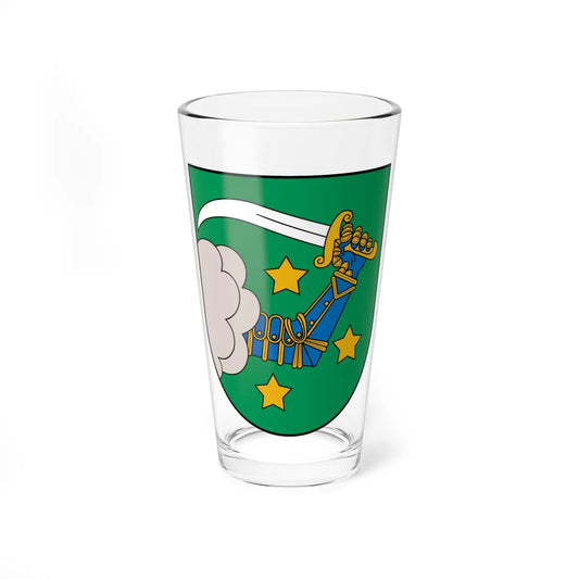 Coat of Arms of Valka (Latvia) (Coat of Arms) Pint Glass 16oz 16oz - Go Mug Yourself