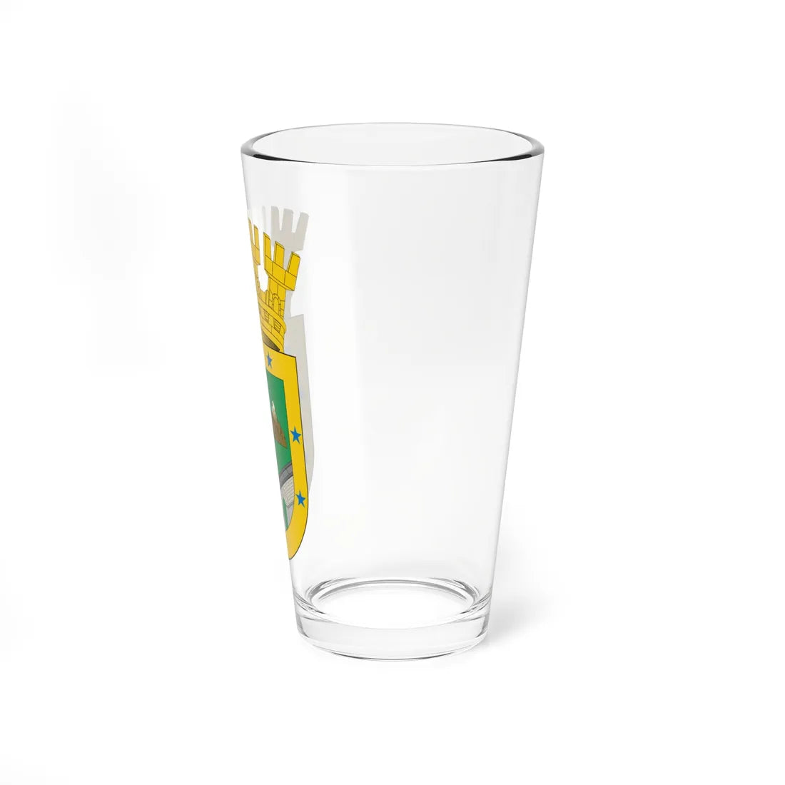 Coat of arms of Valparaiso Region Chile (Chile) (Coat of Arms) Pint Glass 16oz - Go Mug Yourself