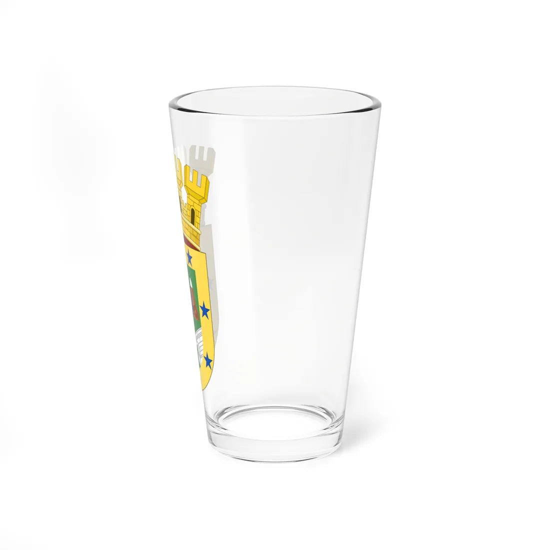 Coat of Arms of Valparaíso Region (Chile) (Coat of Arms) Pint Glass 16oz - Go Mug Yourself