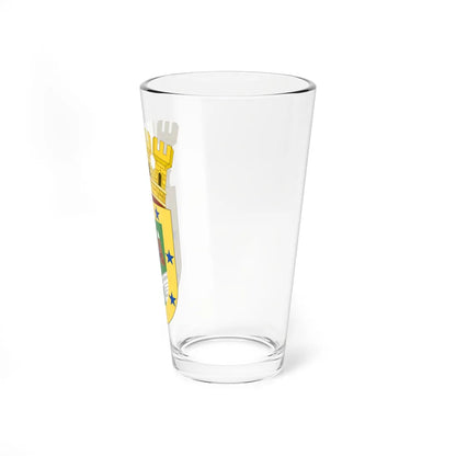 Coat of Arms of Valparaíso Region (Chile) (Coat of Arms) Pint Glass 16oz - Go Mug Yourself